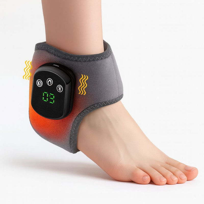 WELLNEXA™ – Attelle chauffante et vibrante multi-zones (poignet, cheville)