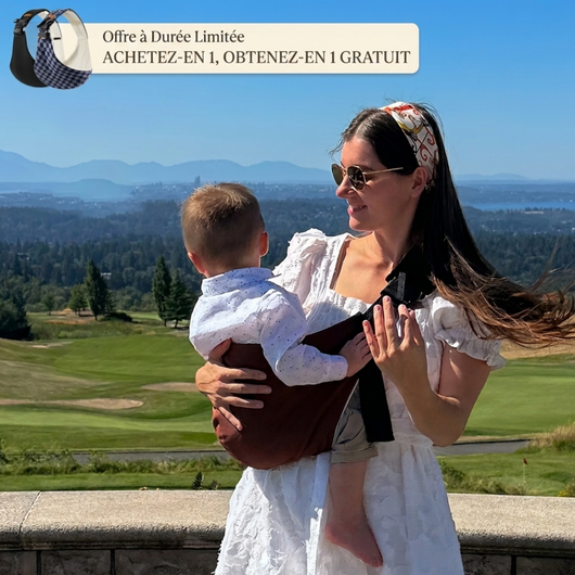 Ladona — Le Porte-Bébé qui Soulage ton Dos et te Rend la Liberté