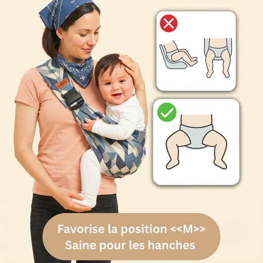Ladona — Le Porte-Bébé qui Soulage ton Dos, te Rend tes Bras Libres et Garde ton Bébé Confortable.