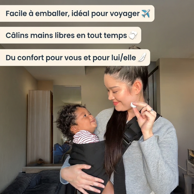 Ladona — Le Porte-Bébé qui Soulage ton Dos et te Rend la Liberté
