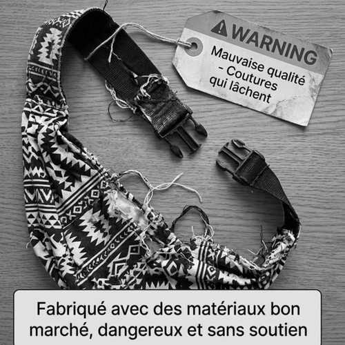 Ladona — Le Porte-Bébé qui Soulage ton Dos, te Rend tes Bras Libres et Garde ton Bébé Confortable.
