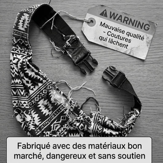 Ladona — Le Porte-Bébé qui Soulage ton Dos, te Rend tes Bras Libres et Garde ton Bébé Confortable.
