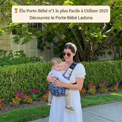 Ladona — Le Porte-Bébé qui Soulage ton Dos et te Rend la Liberté